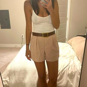 Aritzia Silk Shorts